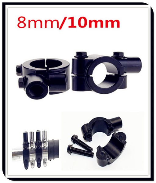 

motorcycle dirtbike pitbike side rearview mirrors mirror holder adapter for yamahar600 xt250x tricker dt230lanza