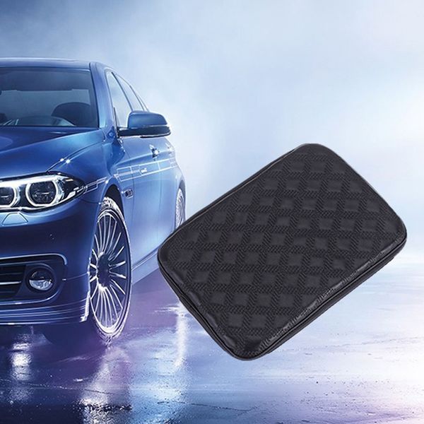 

car armrest mat auto interior armrests storage box mats leather storage box carpet protector automobiles accessories car styling