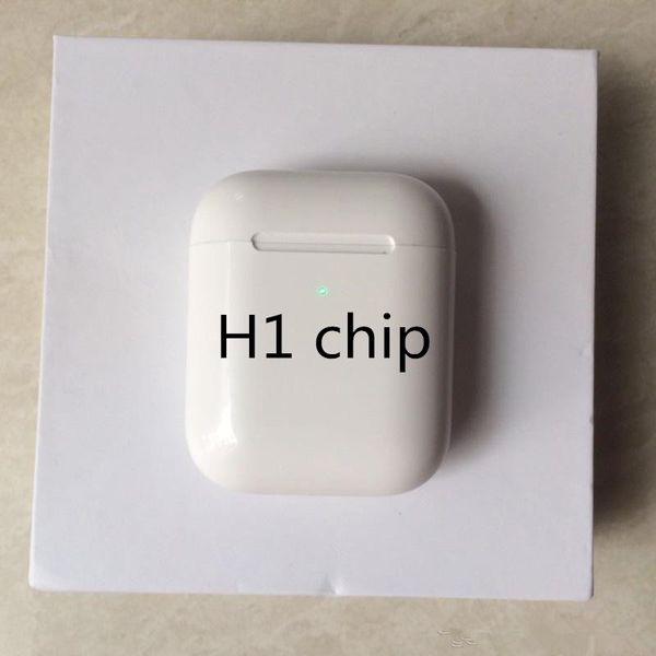

H1 chip wirele charging generation 2 bluetooth headphone auto paring earphone with pop up window pk airpod 2