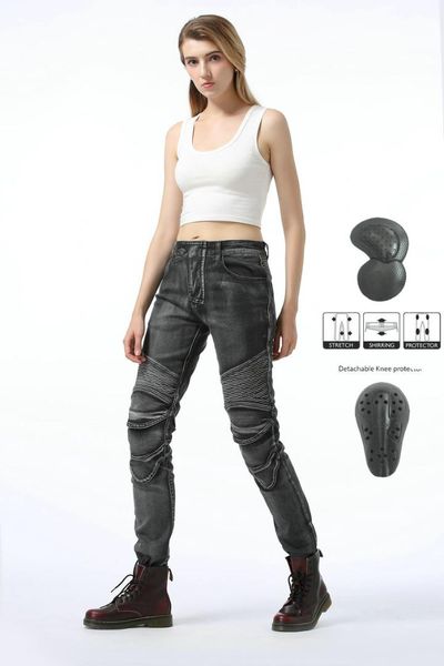 

jeans motorcycle pants ms. road riding jeans fashion casual motorpool pants motocross women hockey