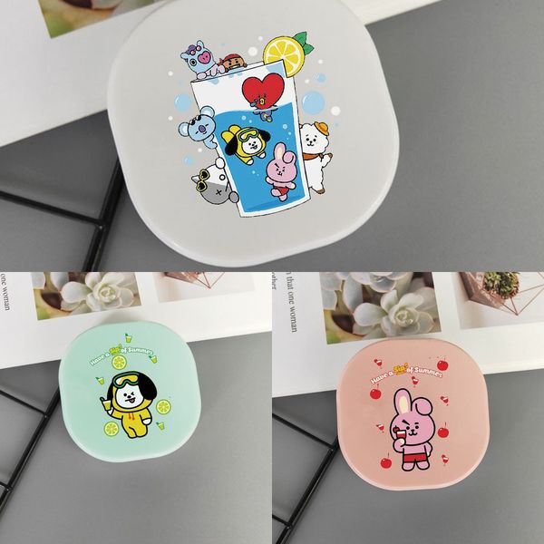 

olmjn bullet-proof children's group bts cartoon fans should aid myopic care case glasses case nursing glasses box candy color myopic ca