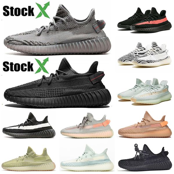

черный угол 3m kanye west men luxury дизайнер кроссовки beluga облако белых женщин kanye теннисная обувь тренер спорт кроссовки зебра 36-48, White;red