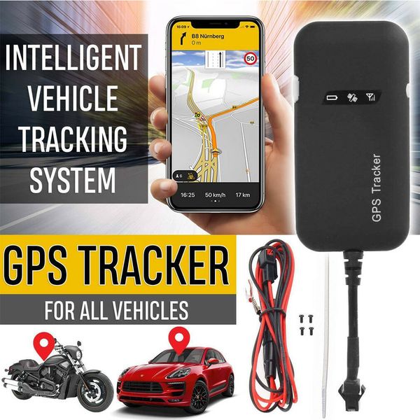 

anti-theft gps vehicle tracker real time locator gsm gprs motorcycle car bike