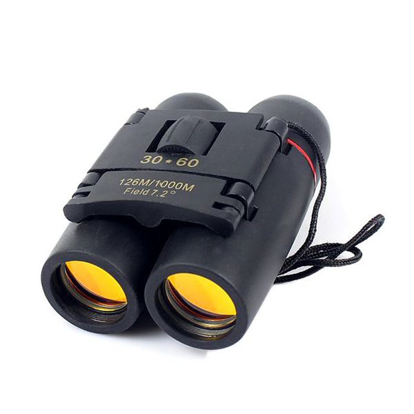

30x60 zoom travel binoculars for hunting spotting scope camping travel mini folding binoculars telescope eyepiece(126m-1000m