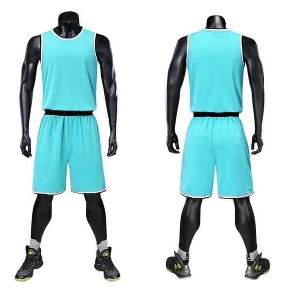 

0392 men 2020 basketball jersey yellow embroidery logos comfortable pure color stitched custom outdoor jersey high quality, Black;red