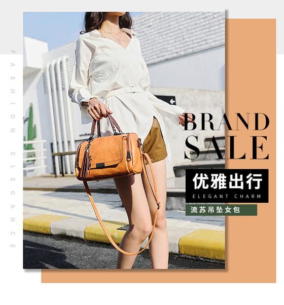 

bag 2020 new minimalist handbag stylish atmosphere ladies shoulder messenger bag