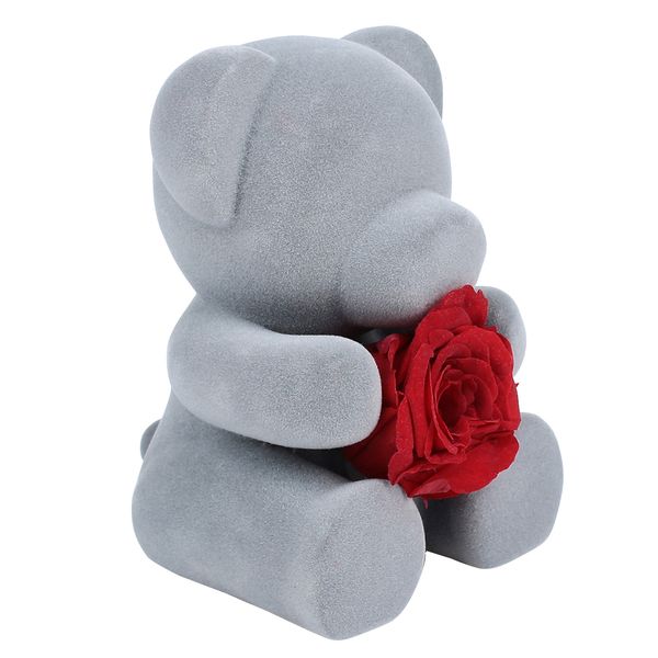 

eternal flower red/pink party lovely bear doll valentine's day romantic drop shipping