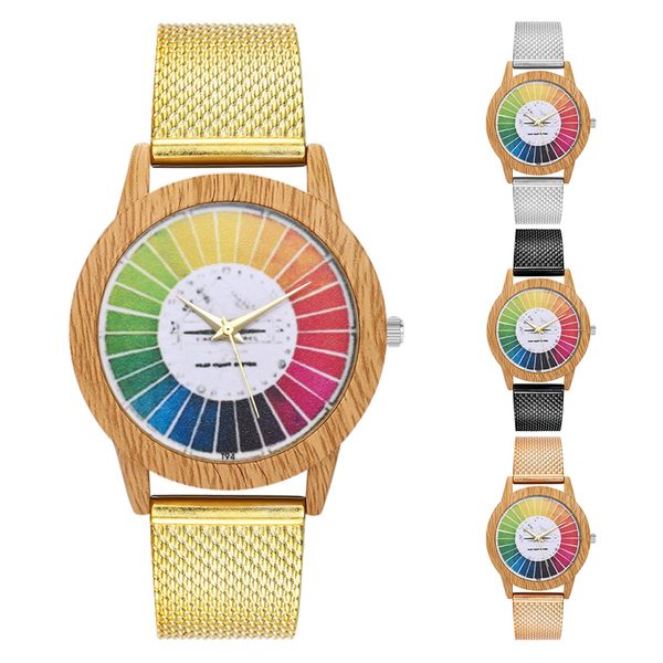 

гоѬие модне мђжин женин плава а кѬђглй иеѬбла аналоговй диплей, Slivery;brown