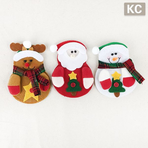 

christmas deskdecoration knife and fork bag cutlery set clothes pants knife and set