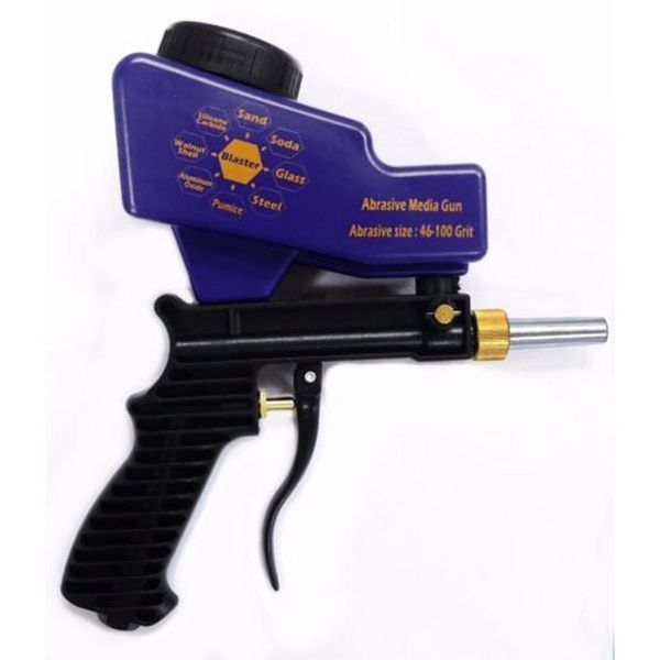 

ergonomic air sand blaster grit sblasting pneumatic sandblaster gun sandblasting with nozzles set blasting sandblaster gun