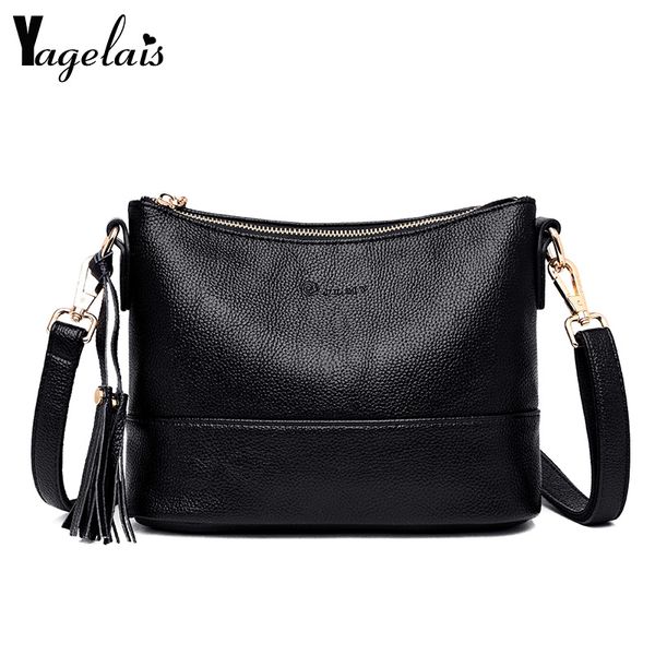 

2019 summer fashion ladies bag leather handbag sheepskin shoulder bag small messenger women's messenger femme