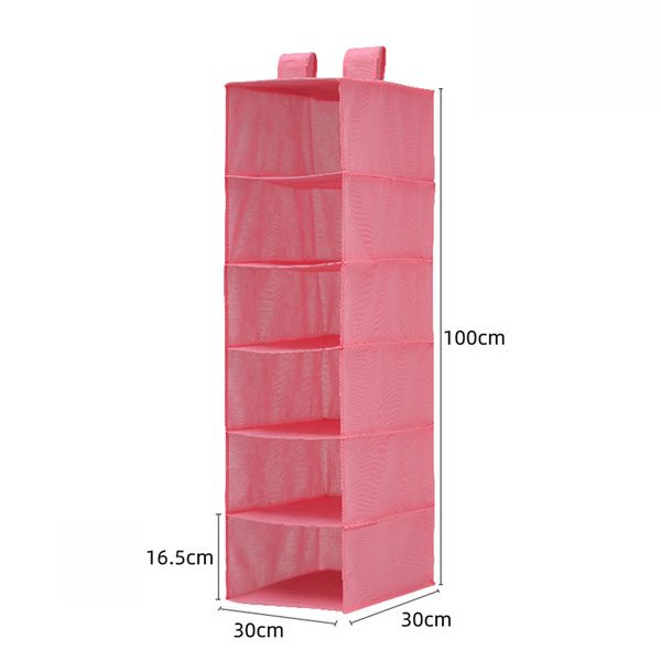 

1pc wardrobe hanging storage bag home storage and organization non woven for underwear hats clothes shoes cabinet