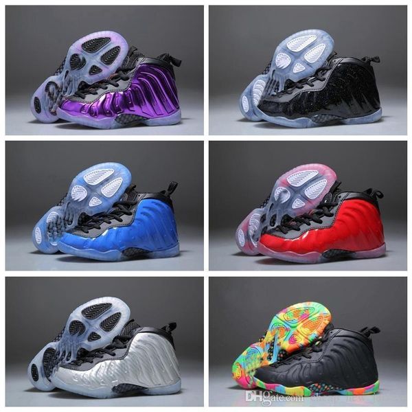 

kids basketball shoes one penny hardaway children tennis foam eggplant basketball sport shoes outdoor athletic sneaker shoe eur 28-35
