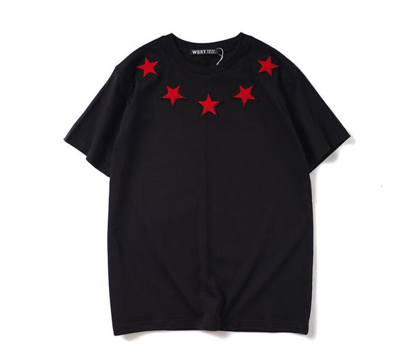 

summer t shirt for men with letters designer hip hop shirts short sleeve tshirt mens, White;black