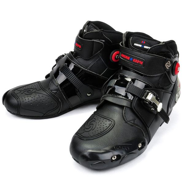 

motorcycle boots high ankle racing boots leather race motocross motorbike riding boots shoes women men shoe