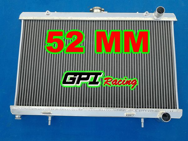 

52 mm super cooling new aluminum radiator for s13 ca18det ca18