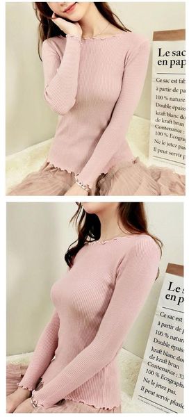 

ws11286 fashion women's sweaters 2019 runway luxury european design party style women's clothing, White;black