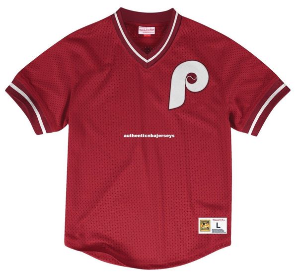 

philadelphia mitchell & ness men's "team win" mesh jersey shirt, Black;blue