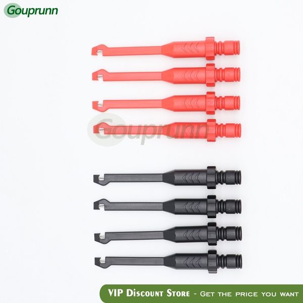 

2-8 pcs piercing test clip with 4mm banana seat heavy-duty insulation piercing probe automotive test clip with back probe