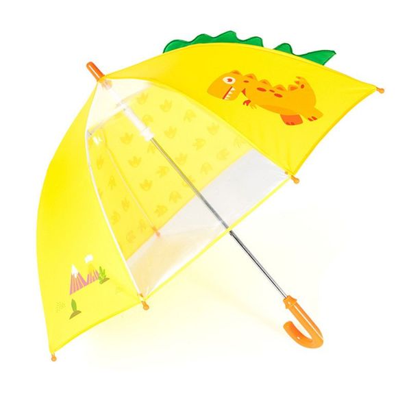 

small dinosaur children stereoscopic cartoon umbrella straight handle umbrellas k4ue