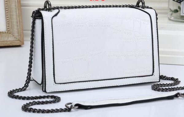 

2019 new women message bag pu fashion portable chains bag woven shoulder bolsa feminina carteras mujer handbag