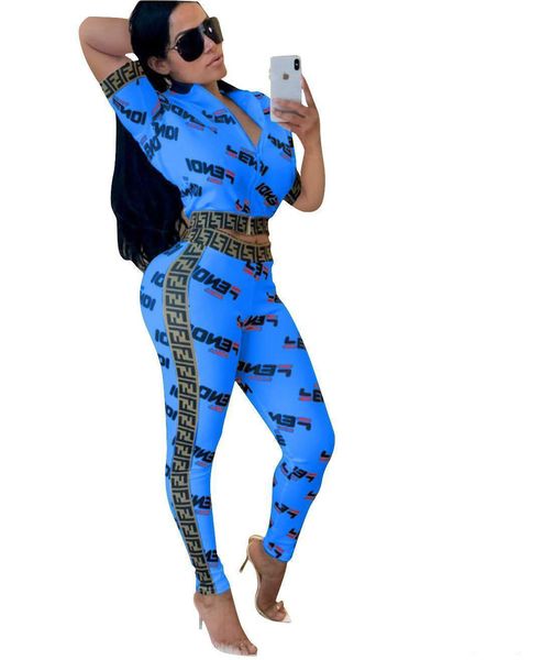 

brand woman fashion contrast color striped two pieces set street style sleeveless full length elastic waist skinny pant tracksuits 826, White