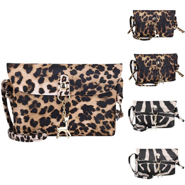 

womens leather crossbody bag leopard print shoulder bags european and americanmessenger bag coin bolsos para mujer#25