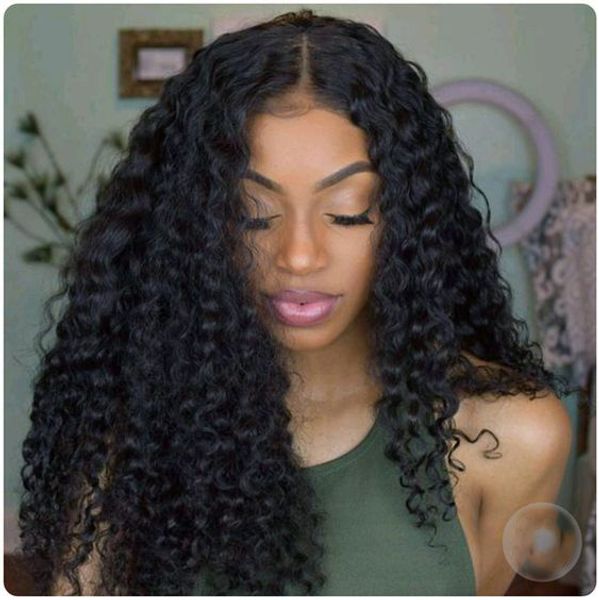 Women New Hairstyle Brazilian Hair African Ameri Long Kinky Curly