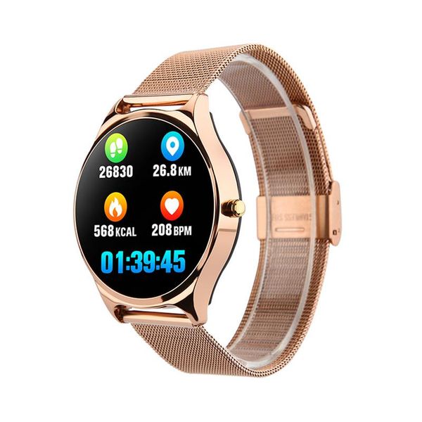 

smart watch bluetooth fitness activity tracker with heart rate oxygen waterproof smart watch new, Slivery;brown