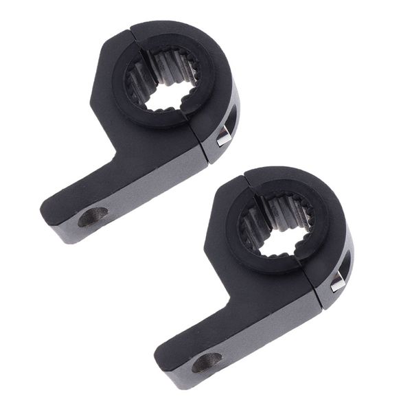 

modified 30mm clamp, light bar clamp on mounting brackets black for motorbike