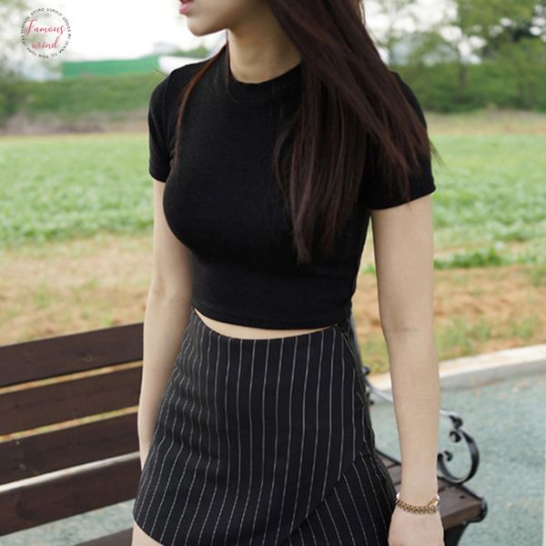 

harajuku streetwear tshirt женщины белый черный хлопок o шеи tight футболка с коротким рукавом повседневная мода женщины готические топы тис, White