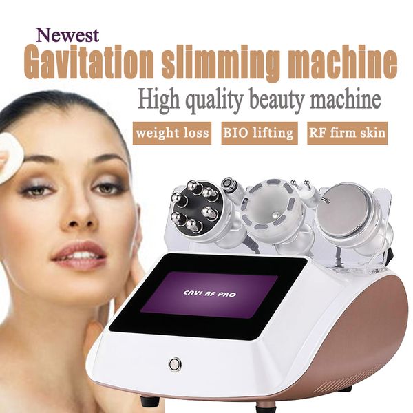 

5 in1rf skin lifting firming ultrasonic liposuction cavitation vacuum body shape slimming machine with ce approved