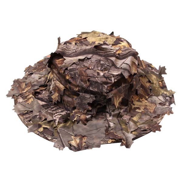 

tactical airsoft sniper camouflage hats nepalese cap swat military leaf bionics summer outdoor hat #c, Black;white