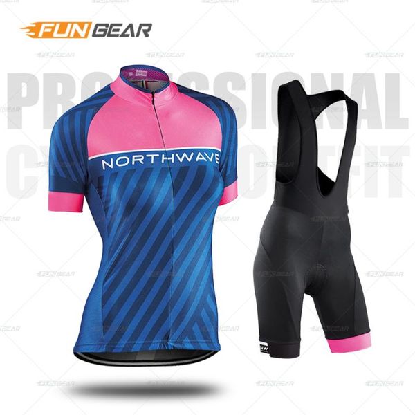 

cycling clothing women bicycle clothes jersey set short sleeve shirt mtb female biking wear summer pro sports suit breathable, Black;blue