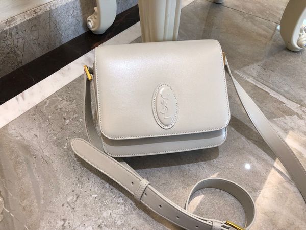 

new women's one-shoulder bag high-end custom quality diagonal cross bag fashion trend leisure style silver metal accessories with long