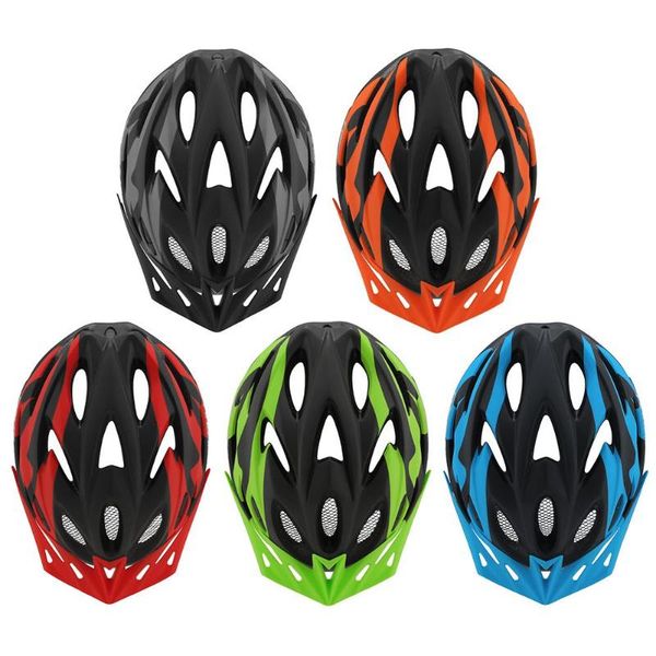 

motorcycle helmets bicycle matte black men women bike helmet back light mountain road electric car scooter cycling