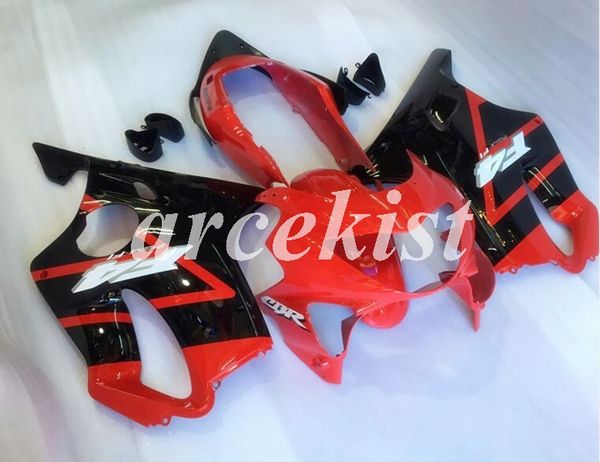 

новый abs мотоцикл полный обтекатели комплекты, пригодный для honda cbr600 fs f4 1999 2000 99 00 кузовостроение набор cuestom черный красный