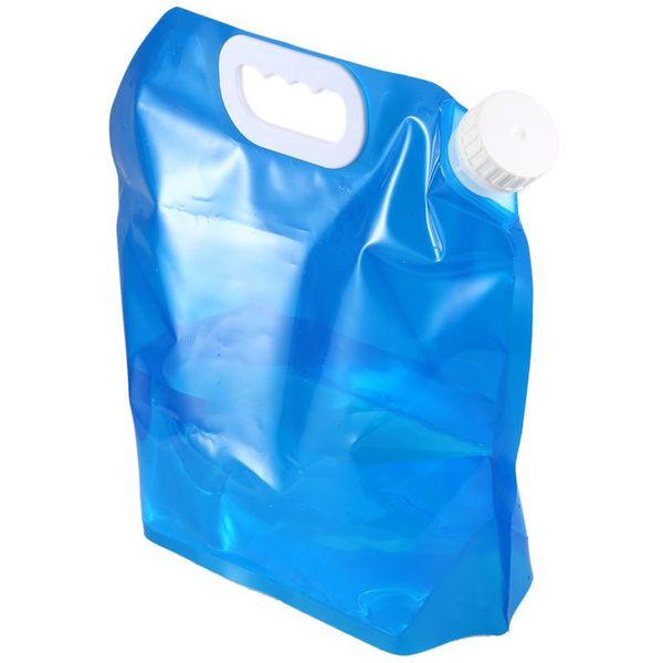 

foldable water can 5 liter blue