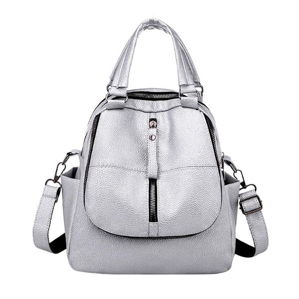 

new fashion women trend multi-function bag slung handbag backpack travel bag large capacity shoulder for teenage girl
