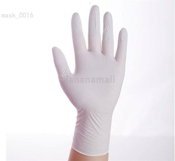 

горячие 100шт pe портативный промышленный семейный бытовой сад ресторан многофункциональный прозрачный одноразовые пищевые перчатки qbht qa