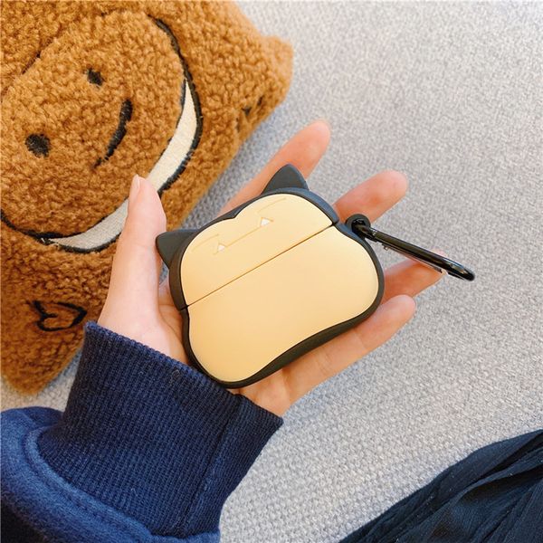 

super cute lovely cartoon figure bluetooth wireless headset cover for apple airpods pro charging case