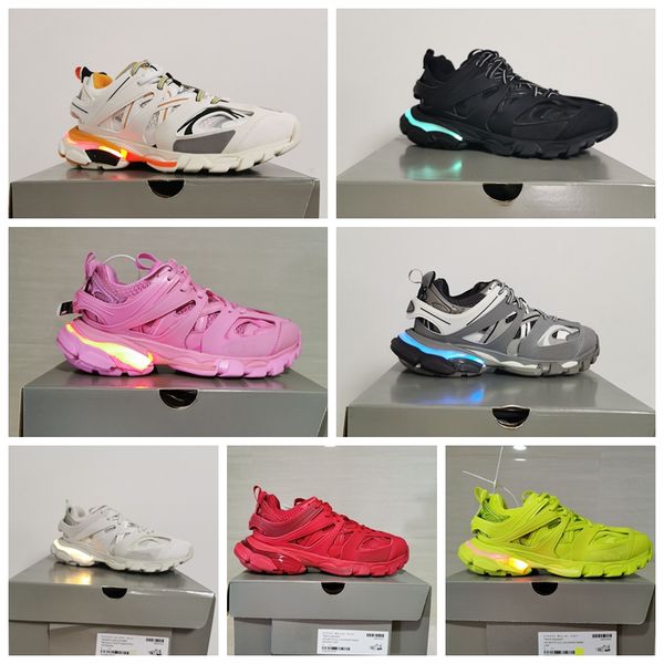 

3m triple s track 3.0 running shoes triple s black grey orange yellow men women casual shoes platform sports sneakers