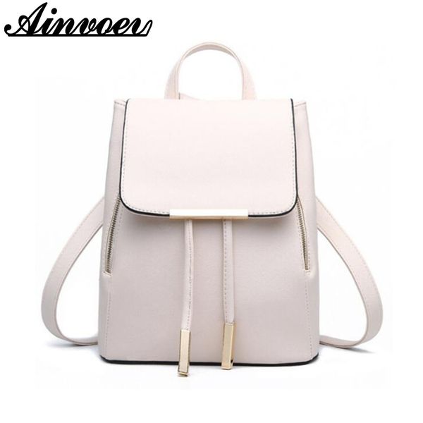 

ainvoev women backpack girls school bags large capacity book bag candy color women bags knapsack double shoulder