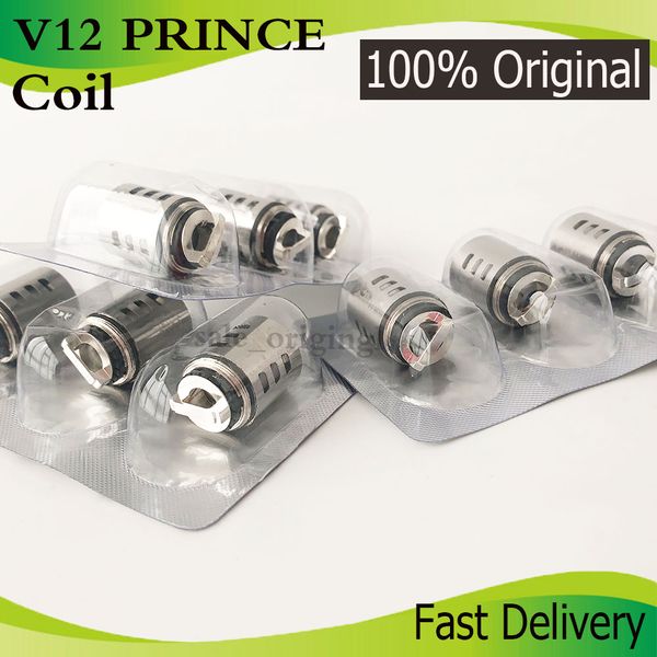 

100% Оригинал V12 Prince Катушки Глава T10 X6 Q4 M4 Strip Mesh Двойной Тройной Макс Mesh X2 Клэптон Замена ядра Для V12 Prince Tank DHL Free.