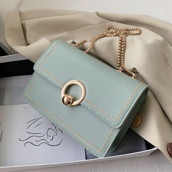 

fashion good quality pu small shoulder messenger bags for women 2020 chain lock square crossbody bag female travel mini bags