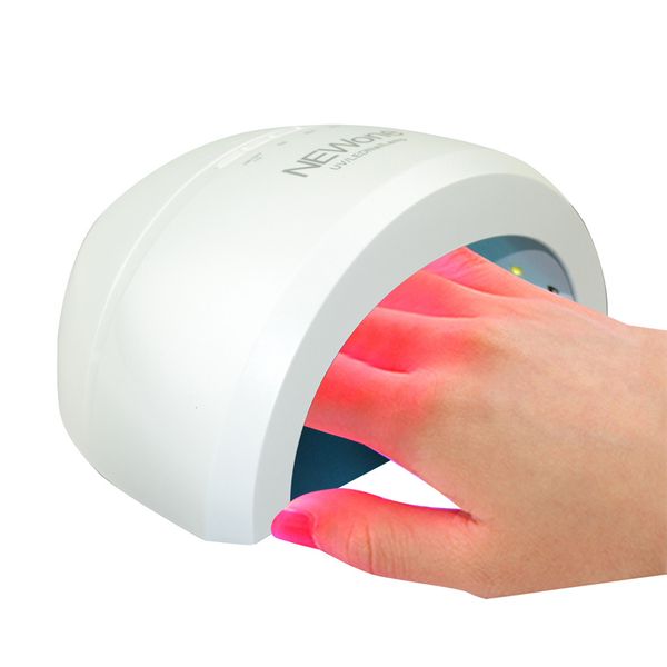 

fashion 48w cordless led/uv nail lamp gel polish nail light dryer wireless rechargeable beauty maquiagem drop shipping