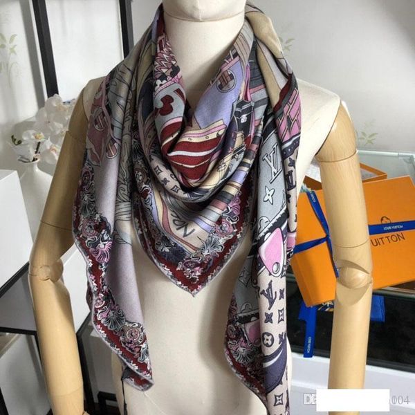 

2019 new men scarf women scarf fashion luxury global limited high-end boutique classic elegant pashmina shawl nb:40-three, Blue;gray