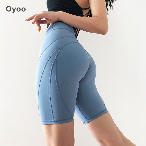 

oyoo booty push up yoga shorts high waisted pink gym workout shorts for women spandex summer running fitness, White;red