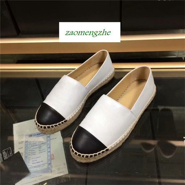 

korean version flat bottom one pedal slacker shoes student genuine leather female leisure time fisherman tide, Black