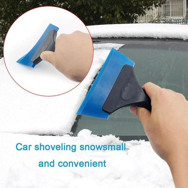 

new auto ice scraper water wiper vinyl wrap windshield film shovel car window snow snow cleaning glass brush squeegee scrap y0d8